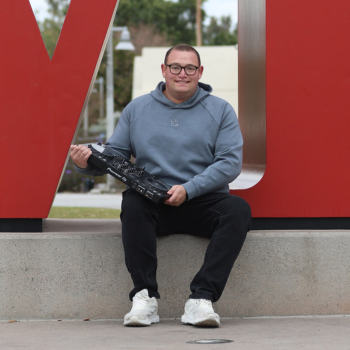 DJ Drewstyles with DJ equipment